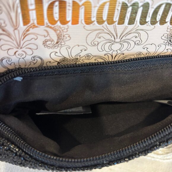 Made in India City Skyline Beaded Bundle - Shoulder Bag and Wristlet - Black - Picture 14 of 16